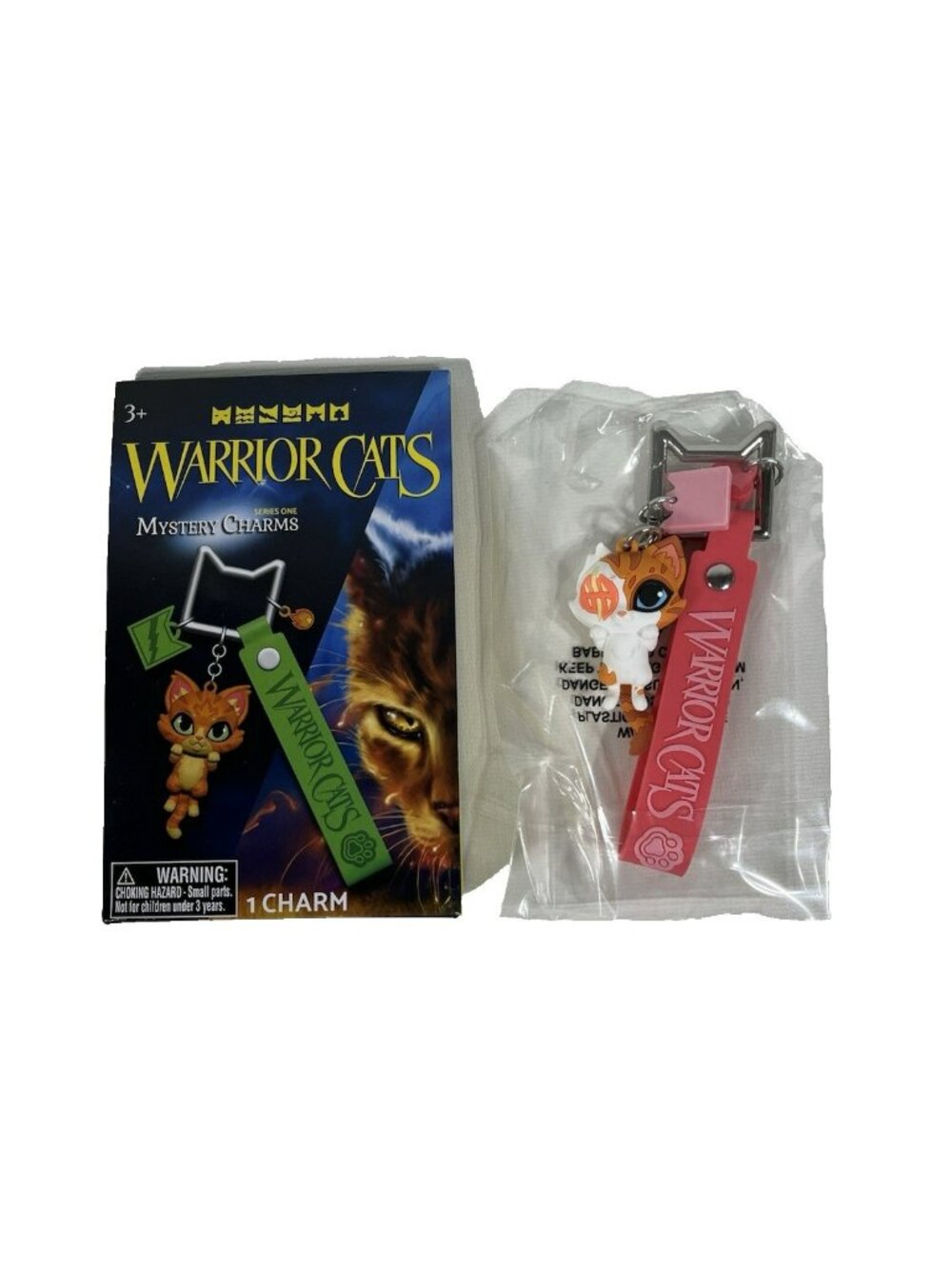 Warrior Cats 2.5" Mini BRIGHTHEART Cat Figure Charm Keychain 2026 Series 1